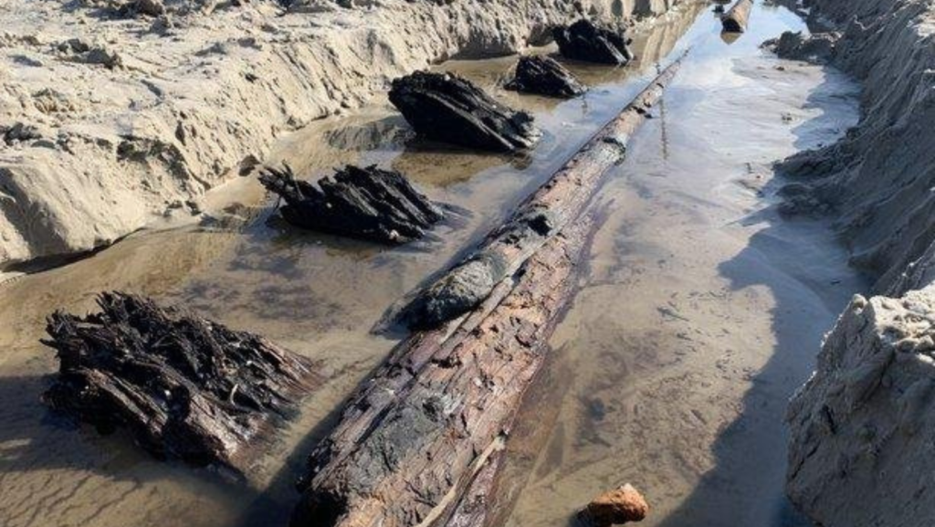 Shipwreck Hidden Beneath Daytona Beach Shores