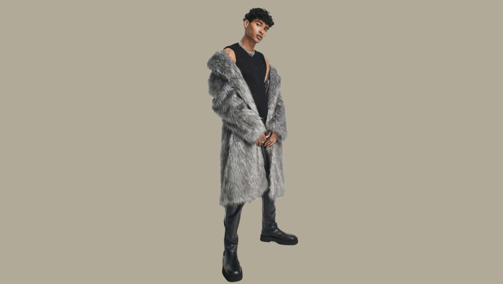Oversized Faux Fur Coat by ASOS DESIGN